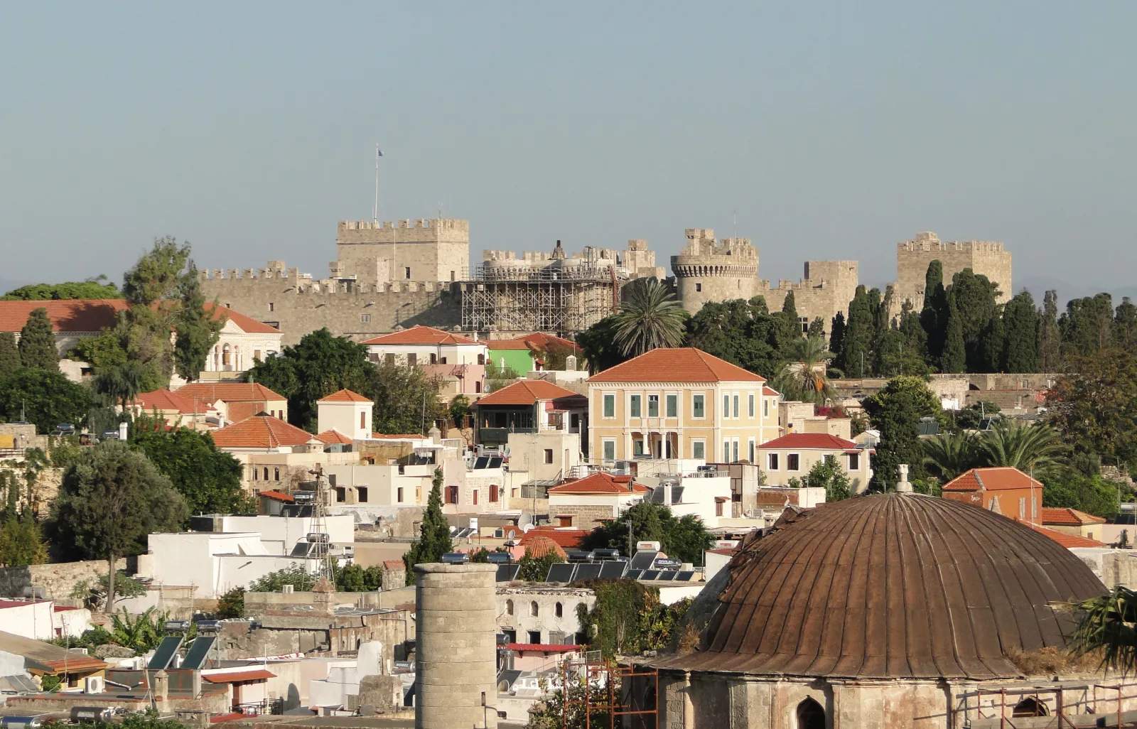 העיר העתיקה של רודוס — מיקום קזינו רודוס במבנה ההיסטורי