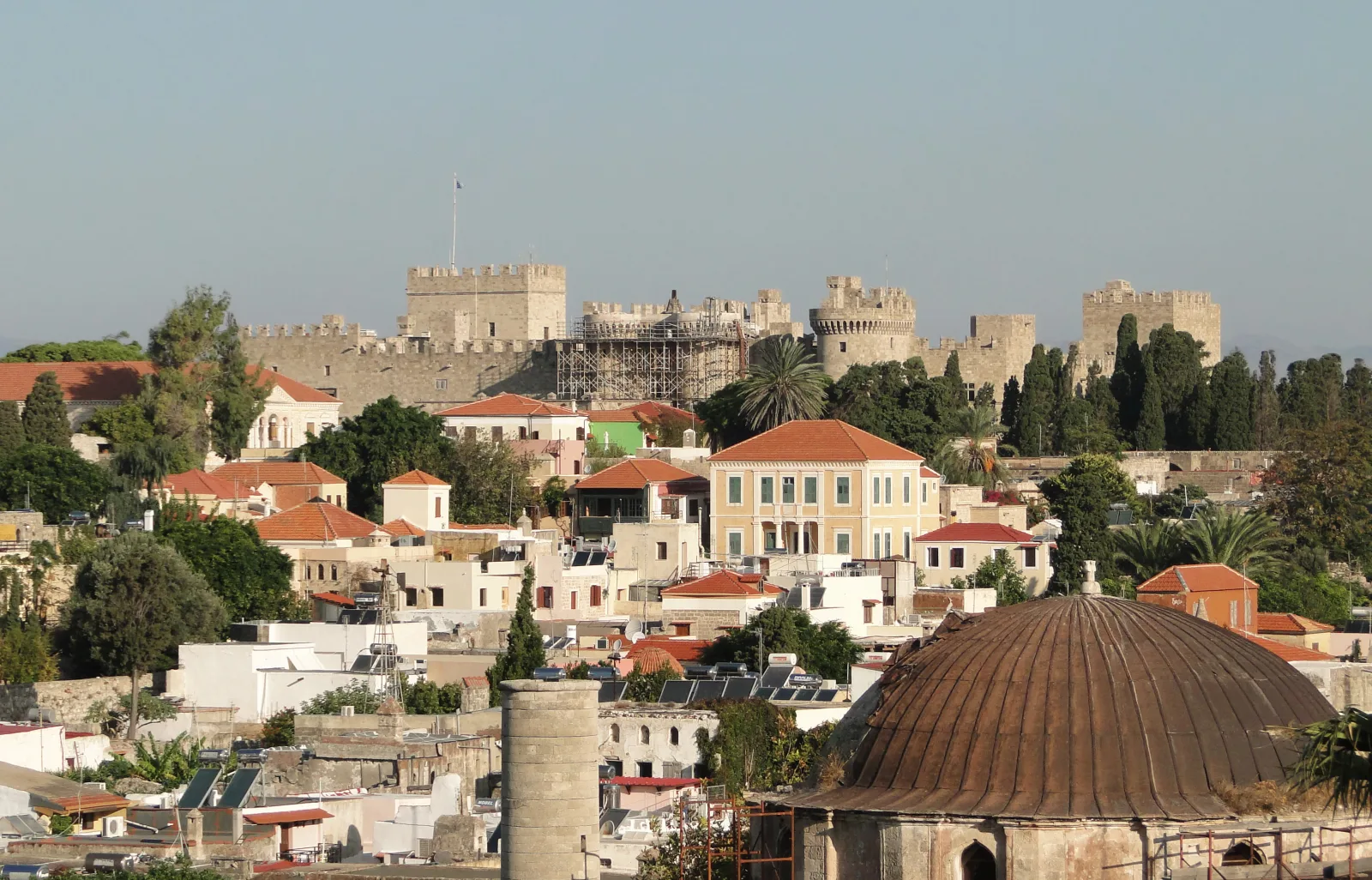 העיר העתיקה של רודוס — מיקום קזינו רודוס במבנה ההיסטורי